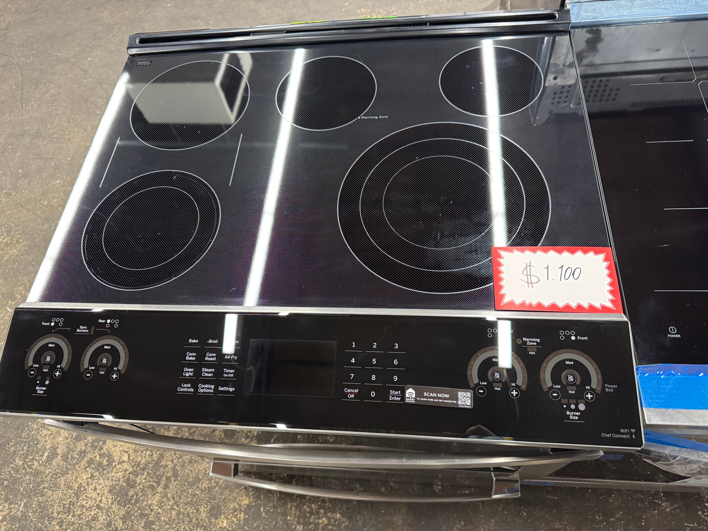 Brand New GE Profile 30in Slide In Electric Stove