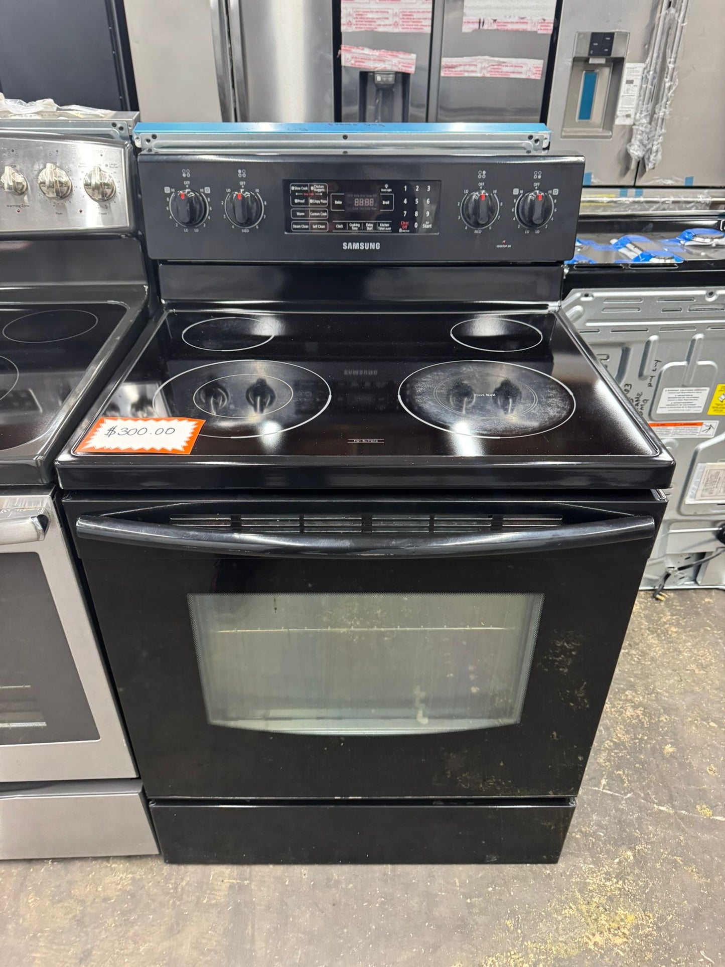 Samsung 30” Electric Stove 4 Burners
