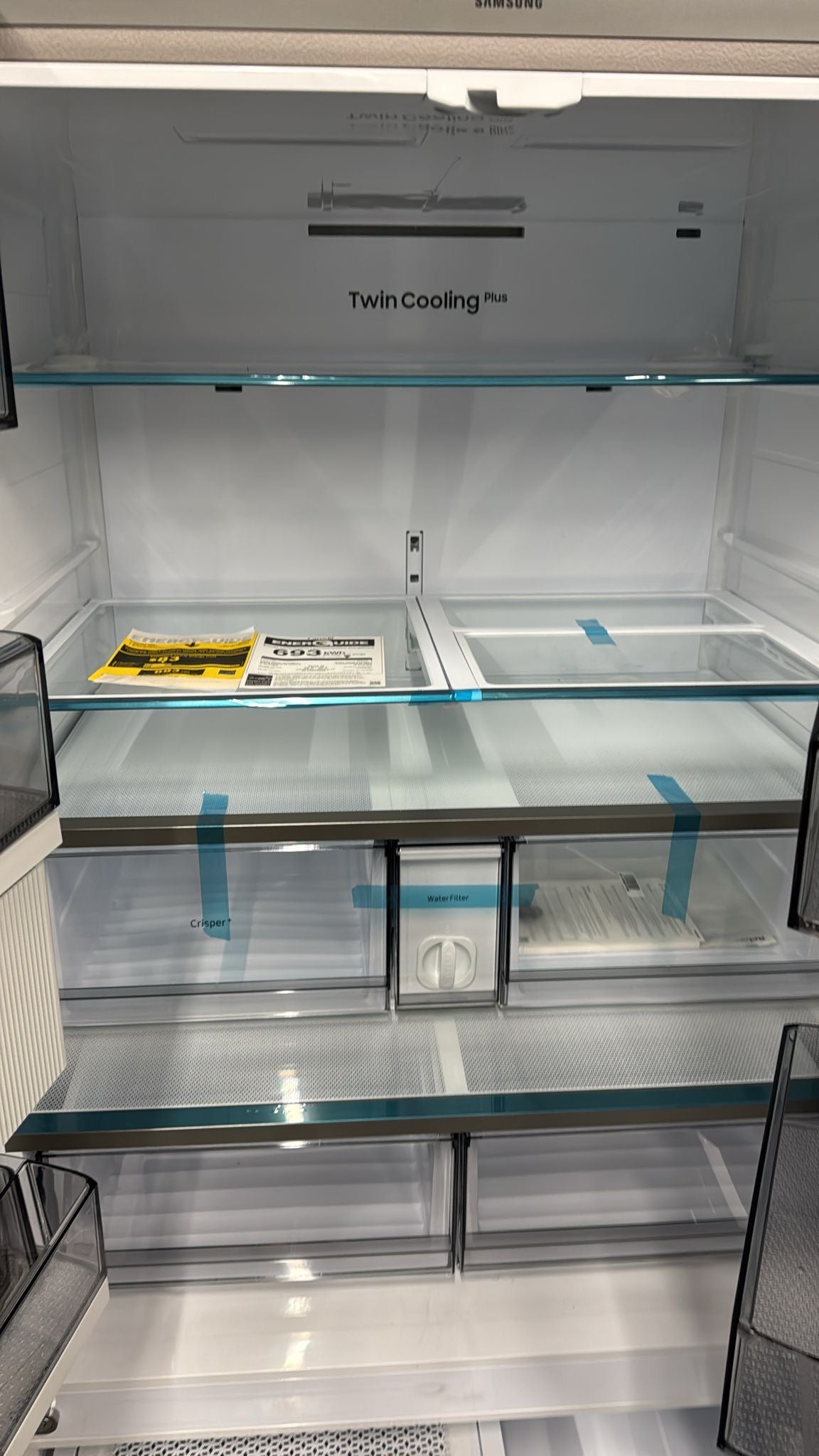 Brand New Samsung Bespoke 36in French Door Family Hub Refrigerator