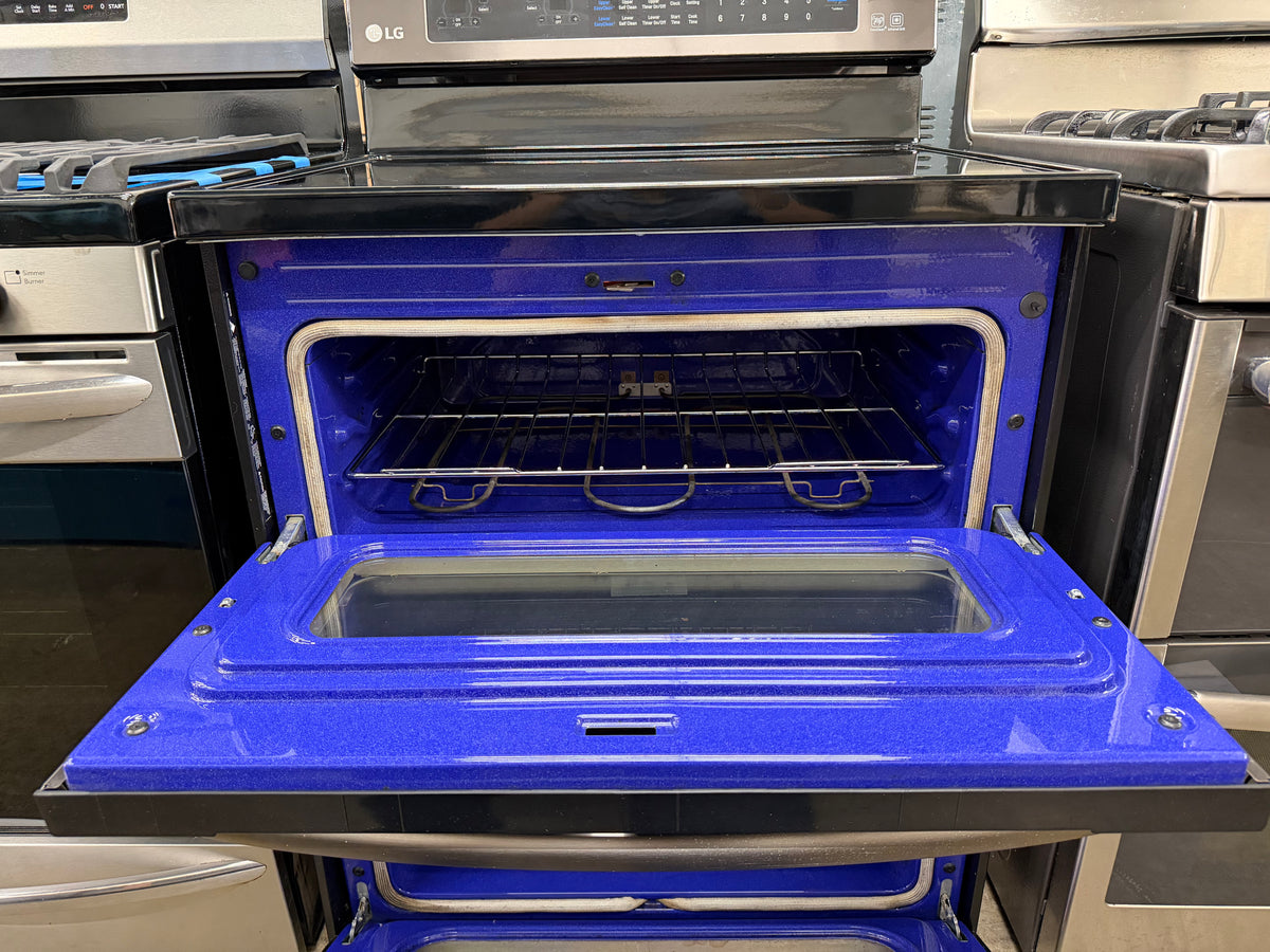 LG LDE3037BD/00 Used 30” Freestanding Electric Double Oven Range