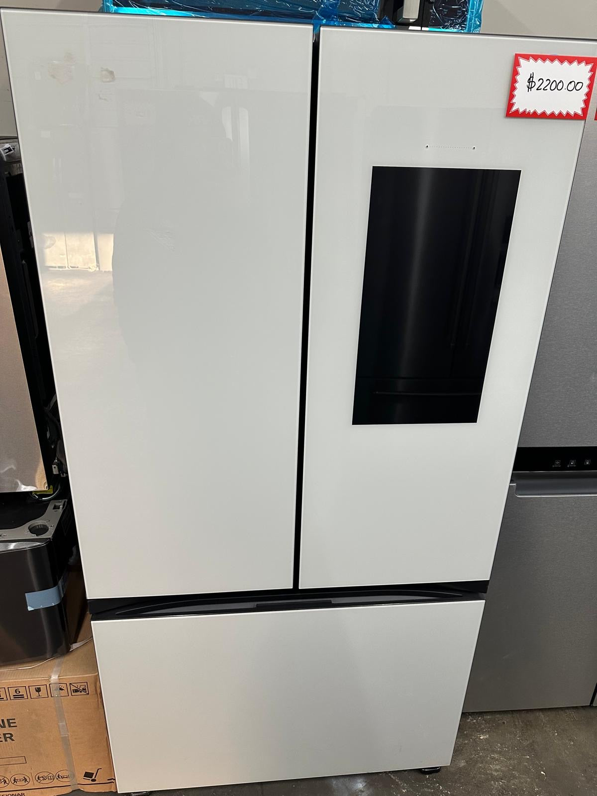 Brand New Samsung Bespoke 36in French Door Family Hub Refrigerator