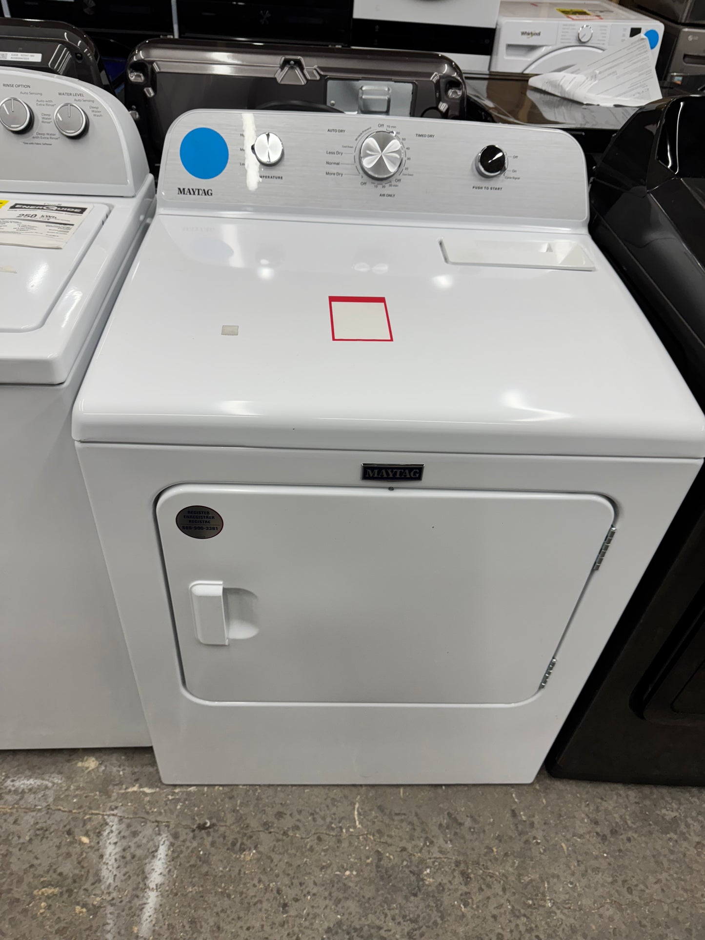 Maytag Wrinkle Prevent 7-cu ft Vented Electric Dryer