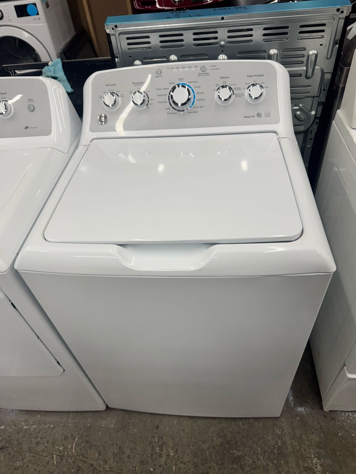 GE Washer and Electric Dryer Set