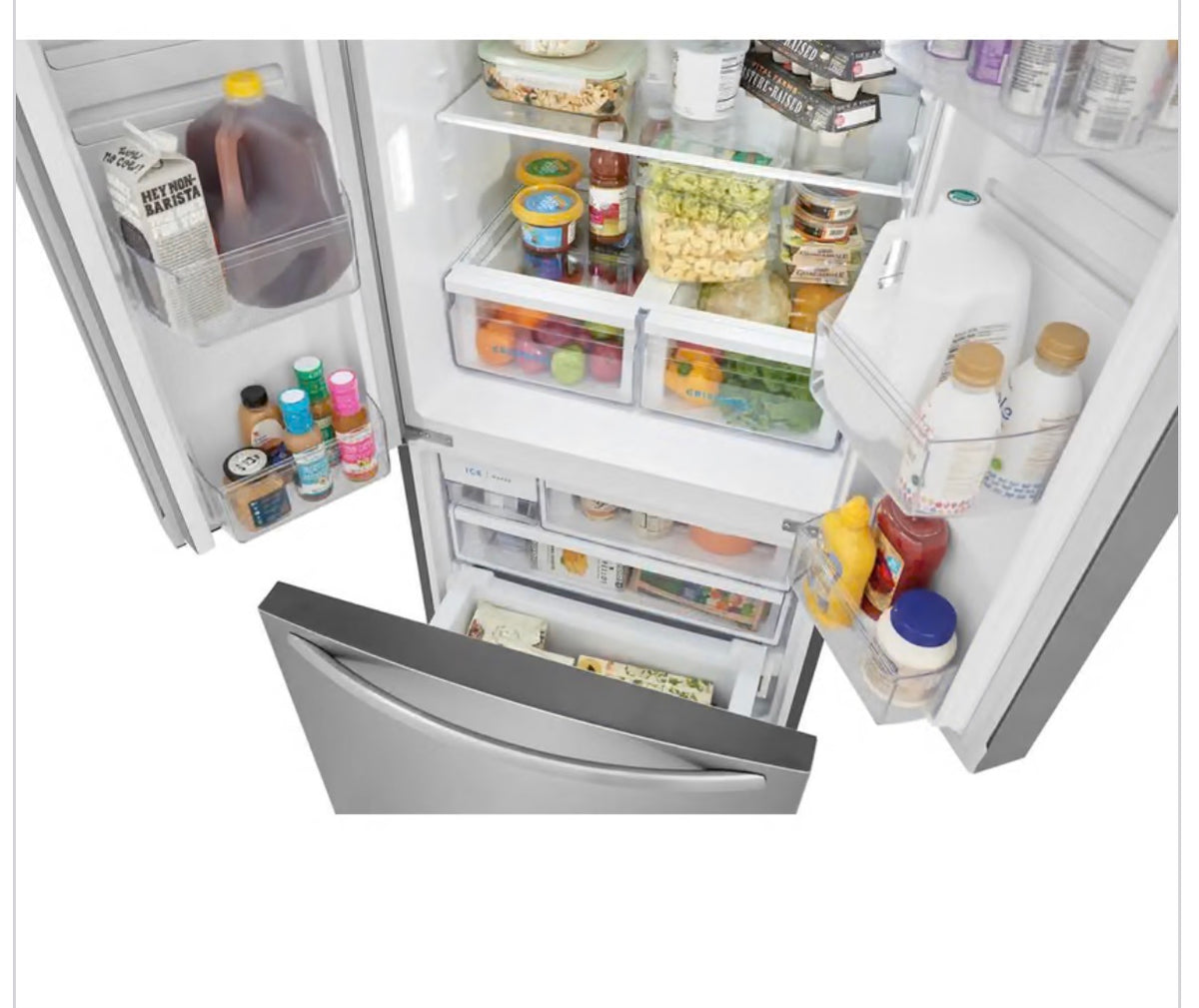 Frigidaire FRFG1723AV 17.6 Cu. Ft. Counter-Depth French Door Refrigerator