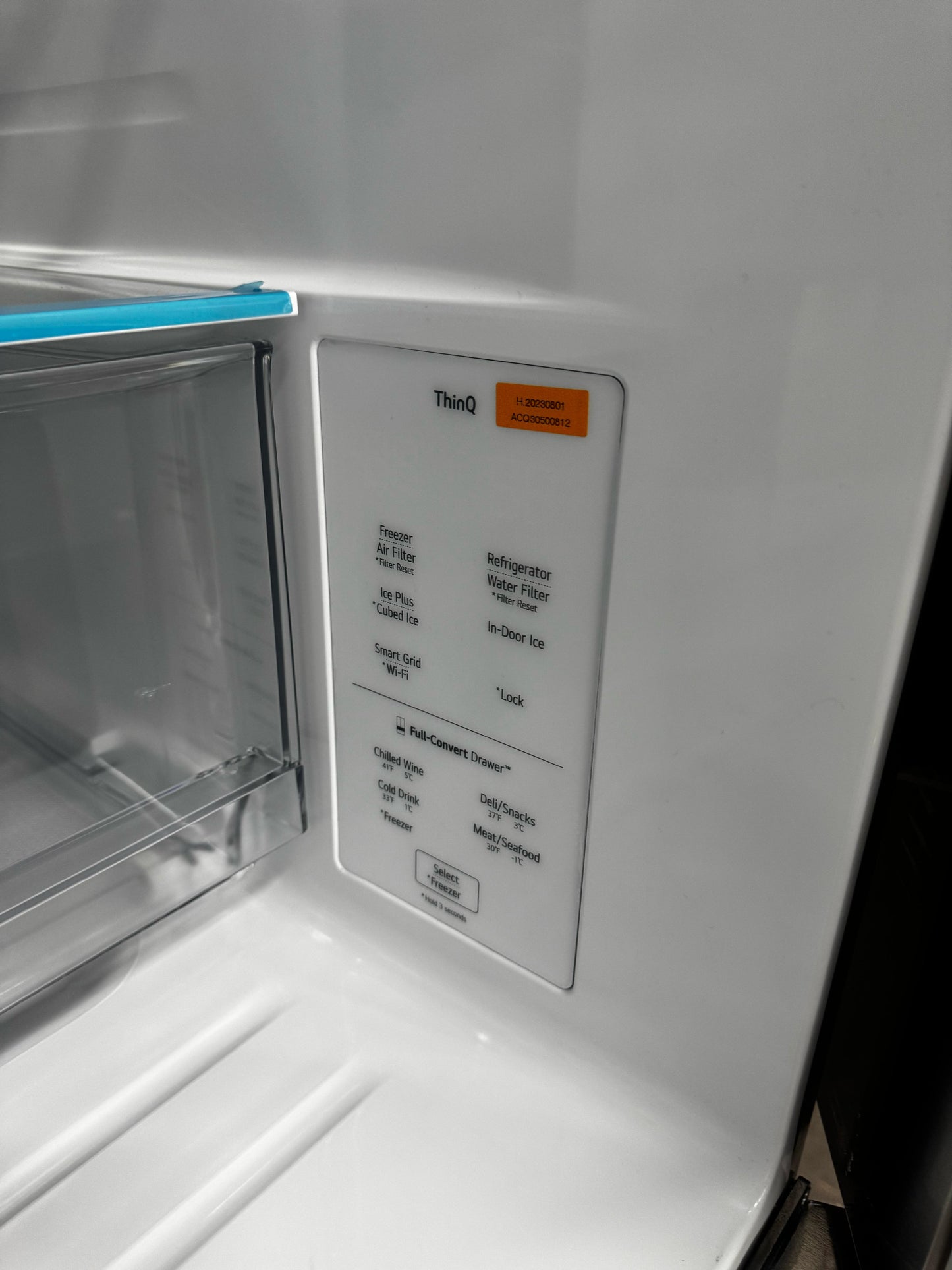 29 cu. ft. Smart Standard-Depth MAX 4-Door French Door Refrigerator with Full-Convert Drawer