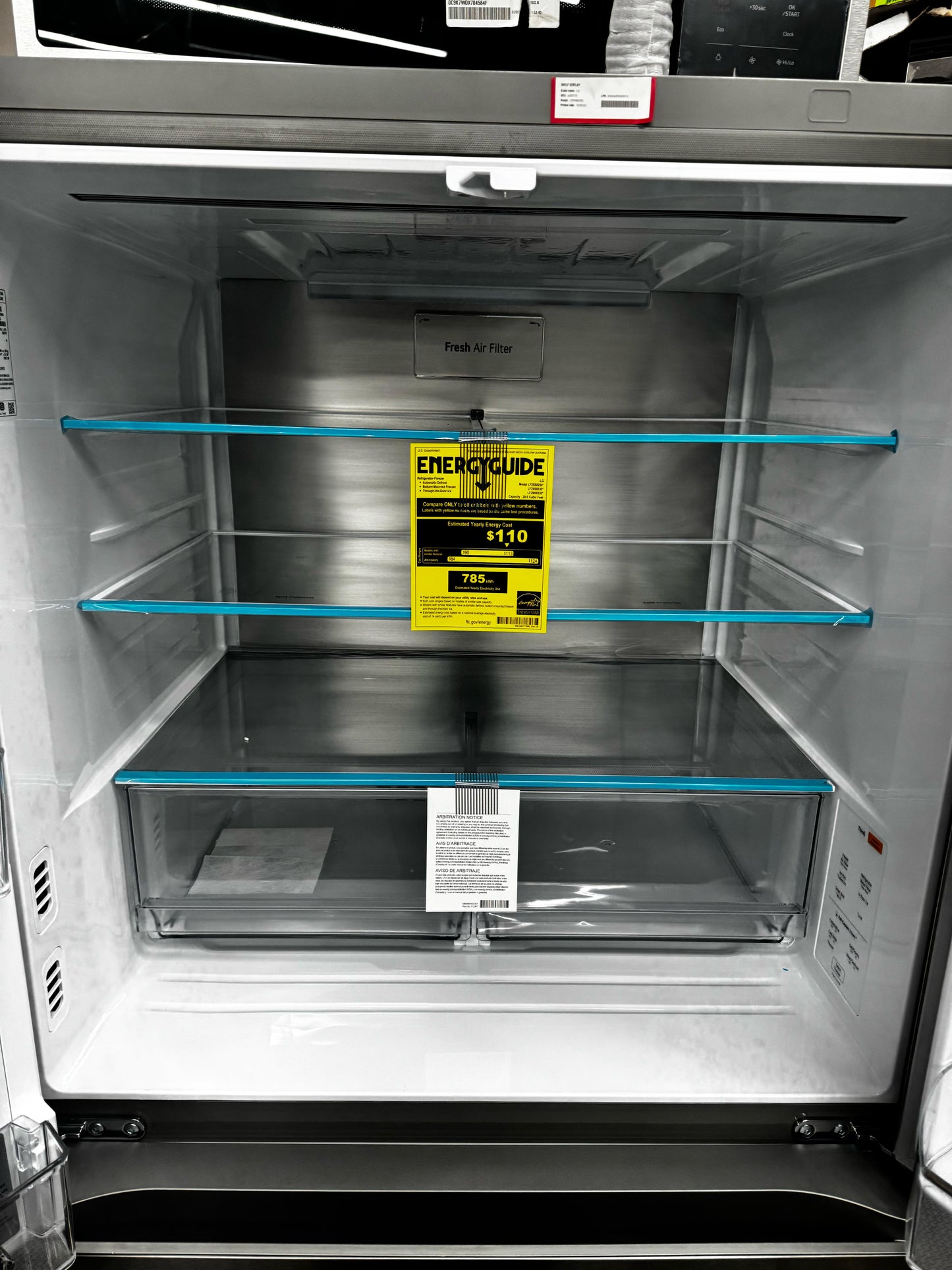 29 cu. ft. Smart Standard-Depth MAX 4-Door French Door Refrigerator with Full-Convert Drawer