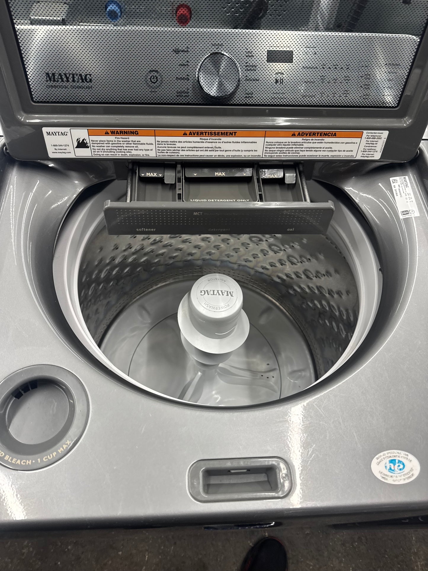 Maytag Bravos XL Washer and Electric Dryer Top Load Set
