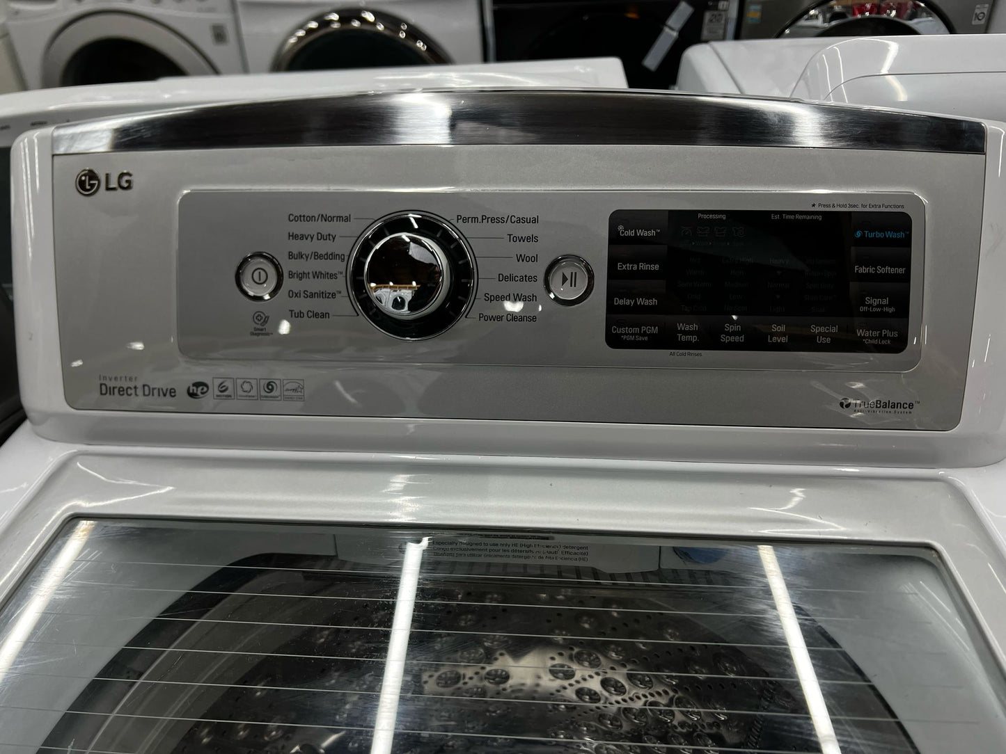 Lg Washer and gas dryer set