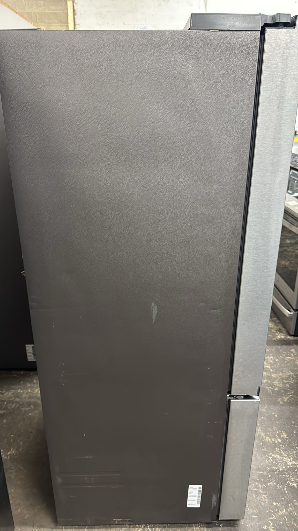 25 cu. ft. Mega Capacity 3-Door French Door Counter Depth Refrigerator with Family Hub in Stainless Steel