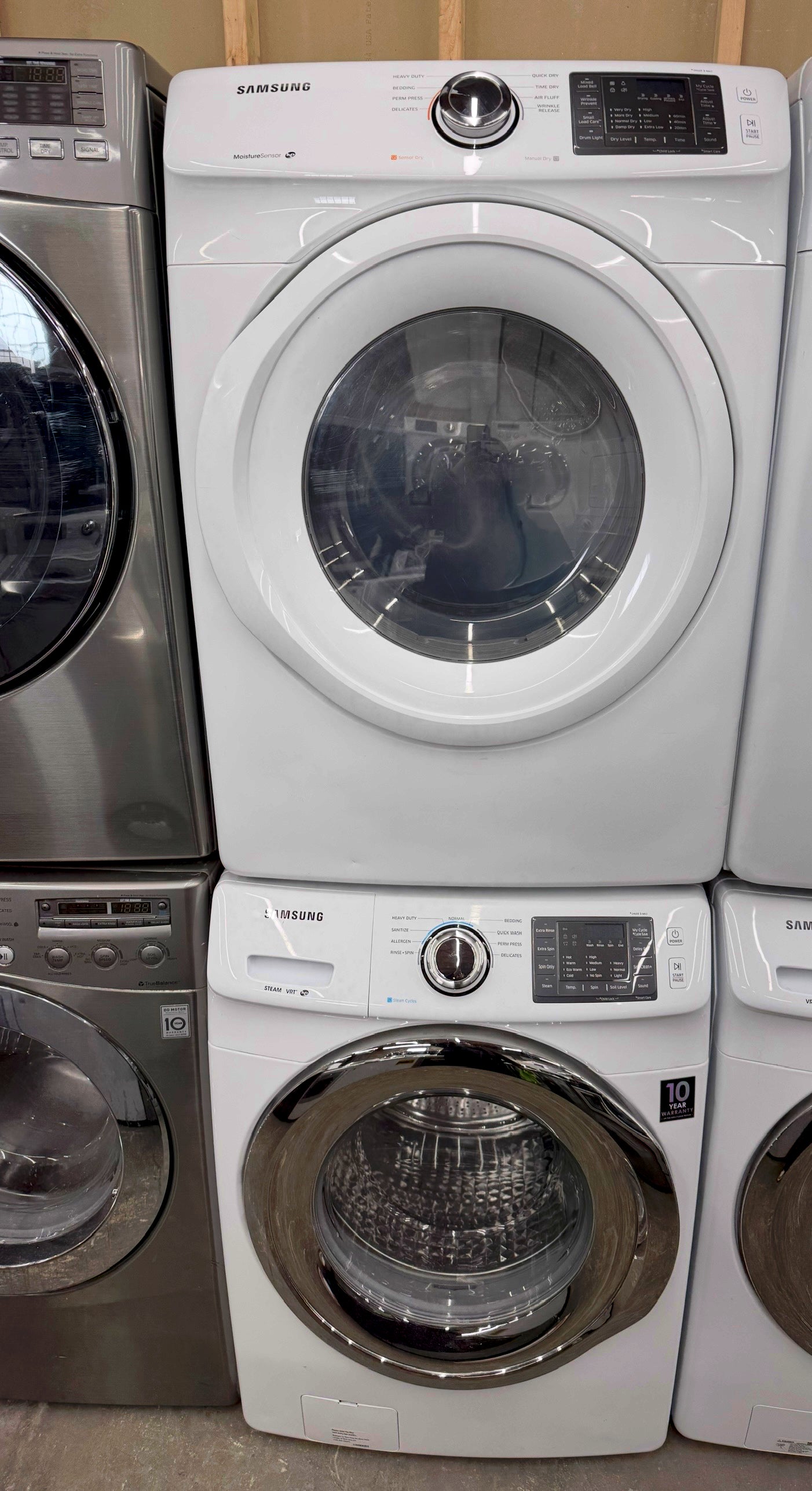 Samsung Washer and Electric dryer front load set