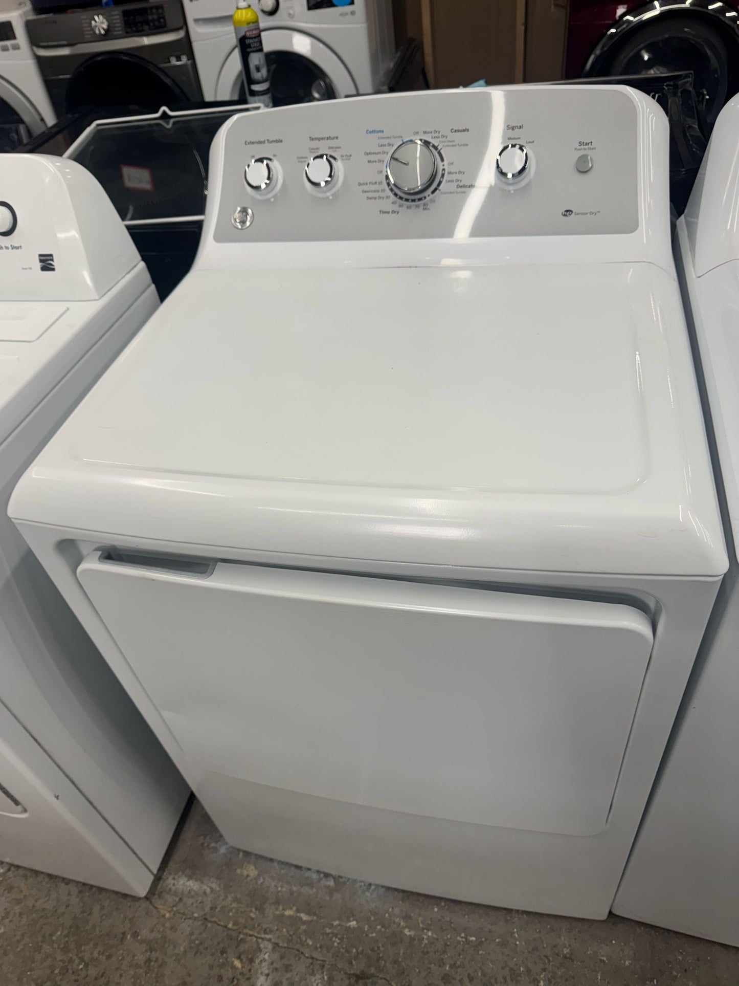 GE Washer and Electric Dryer Set