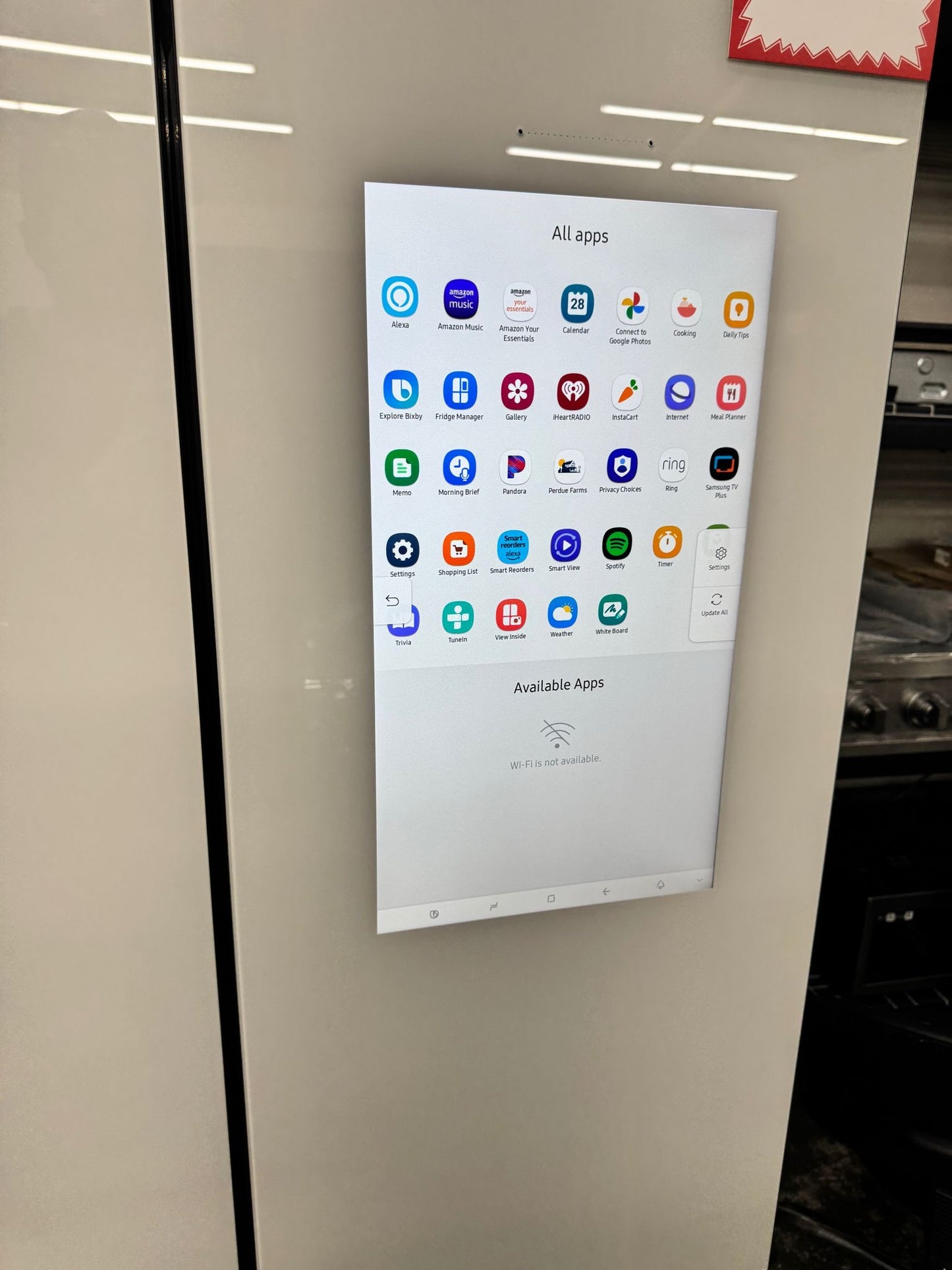 Brand New Samsung Bespoke 36in French Door Family Hub Refrigerator