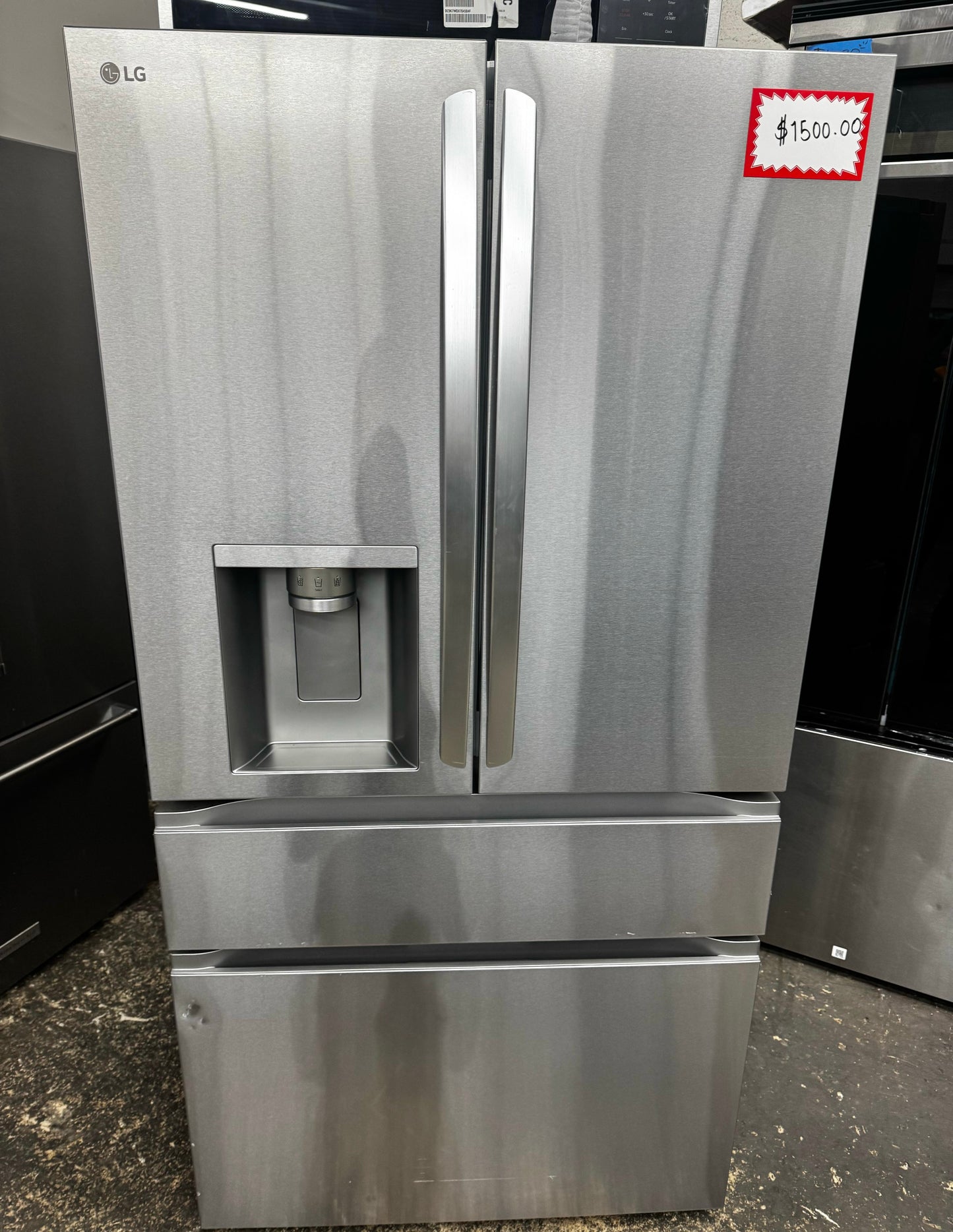 29 cu. ft. Smart Standard-Depth MAX 4-Door French Door Refrigerator with Full-Convert Drawer