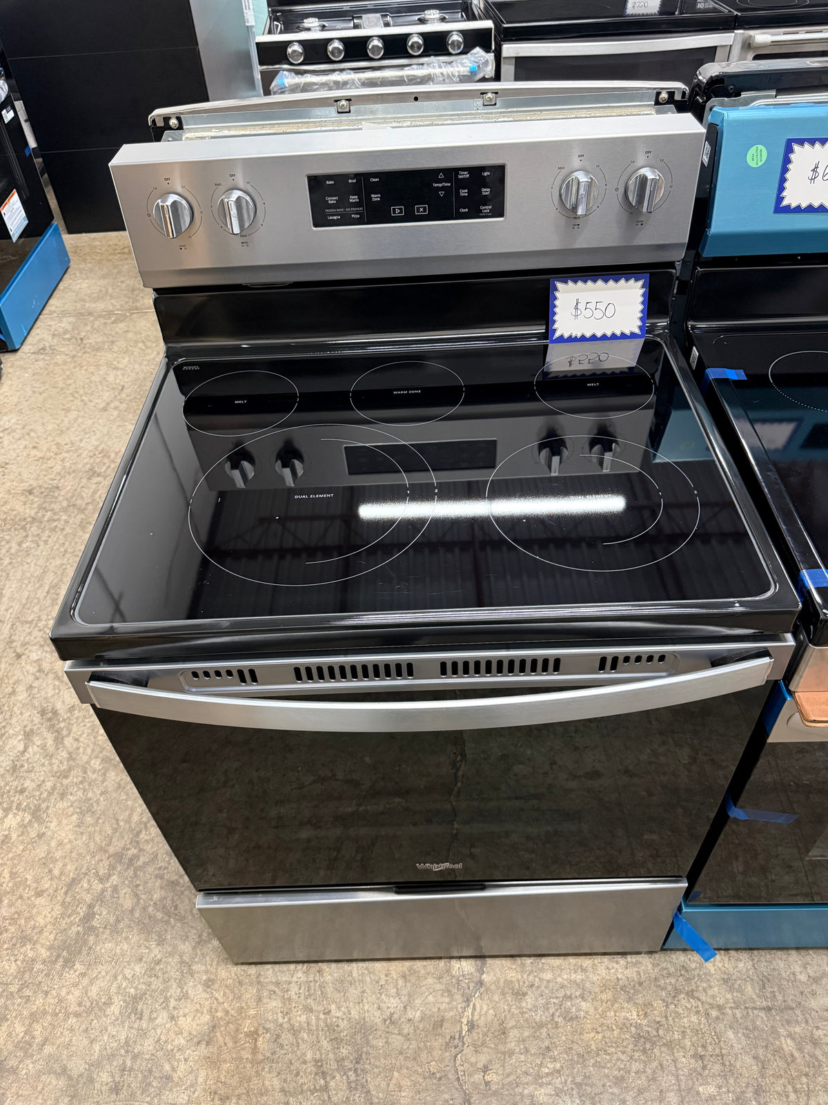 Whirlpool WFE550S0LZ3 5.3 Cu. Ft. Electric Range – Stainless Steel