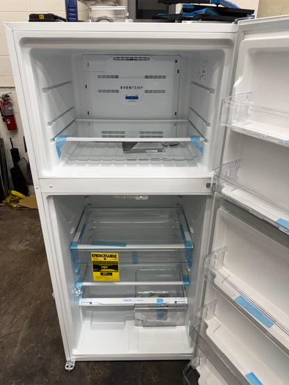 Frigidaire FFTR2045VW 20.5 Cu. Ft. Top Freezer Refrigerator – White