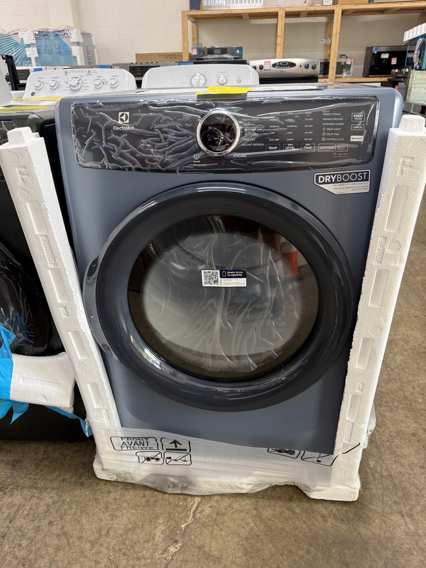 Electrolux ELFE7437AD 8.0 Cu. Ft. Front Load Electric Dryer with Perfect Steam