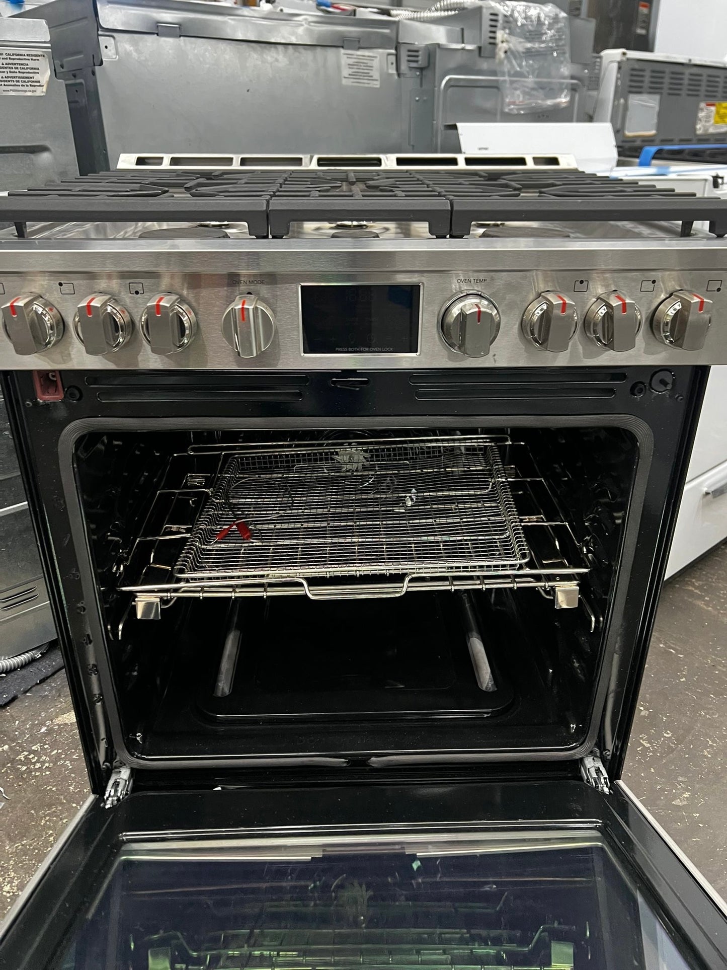 30in Frigidaire Professional Gas Range (PCFG3080AF) - SmudgeProof Stainless Steel