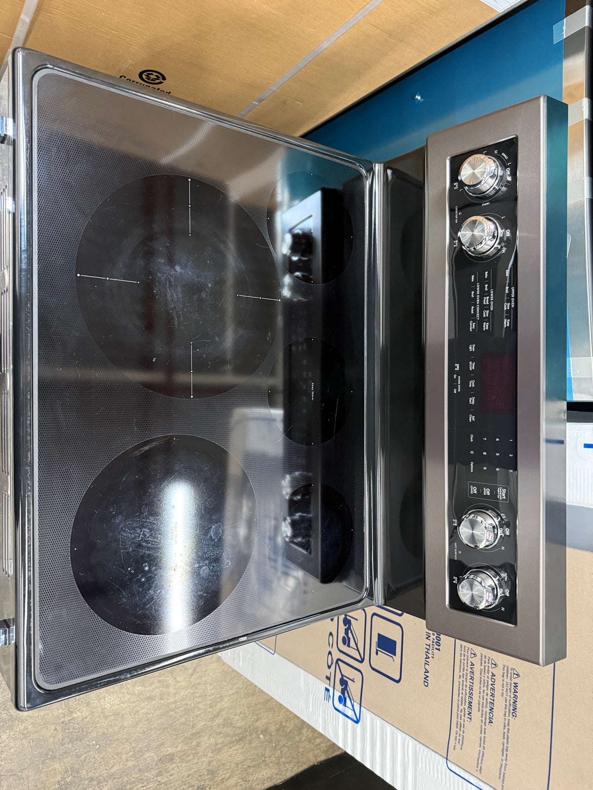 KitchenAid KFED500EBS03 30” Electric Double Oven Range – Black Stainless Steel