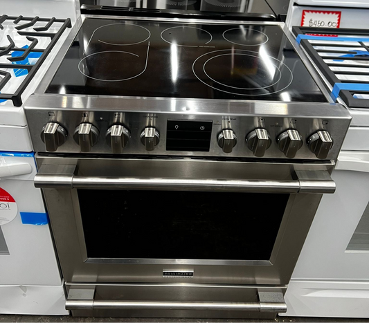 Frigidaire Professional Series  PCFE3080AF
30 Inch Slide-In Electric Range with 5 Elements, 6.2 cu. ft. Total Convection Oven, Air Fry, Storage Drawer