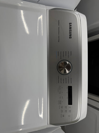 Samsung WA50R5200AW/US Washer & DVE52A5500W Electric Dryer Set – White