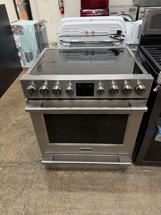 Frigidaire Professional 30” Stainless Steel Electric Range – 5.1 Cu. Ft. – FPEH3077RFH