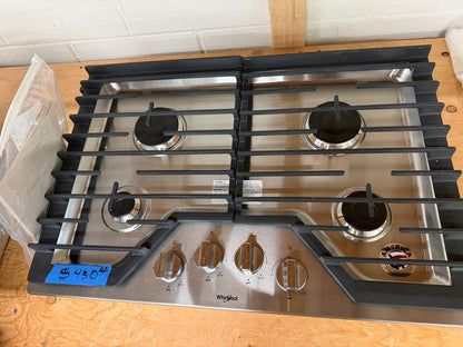 30-inch Gas Cooktop with EZ-2-Lift™ Hinged Cast-Iron Grates