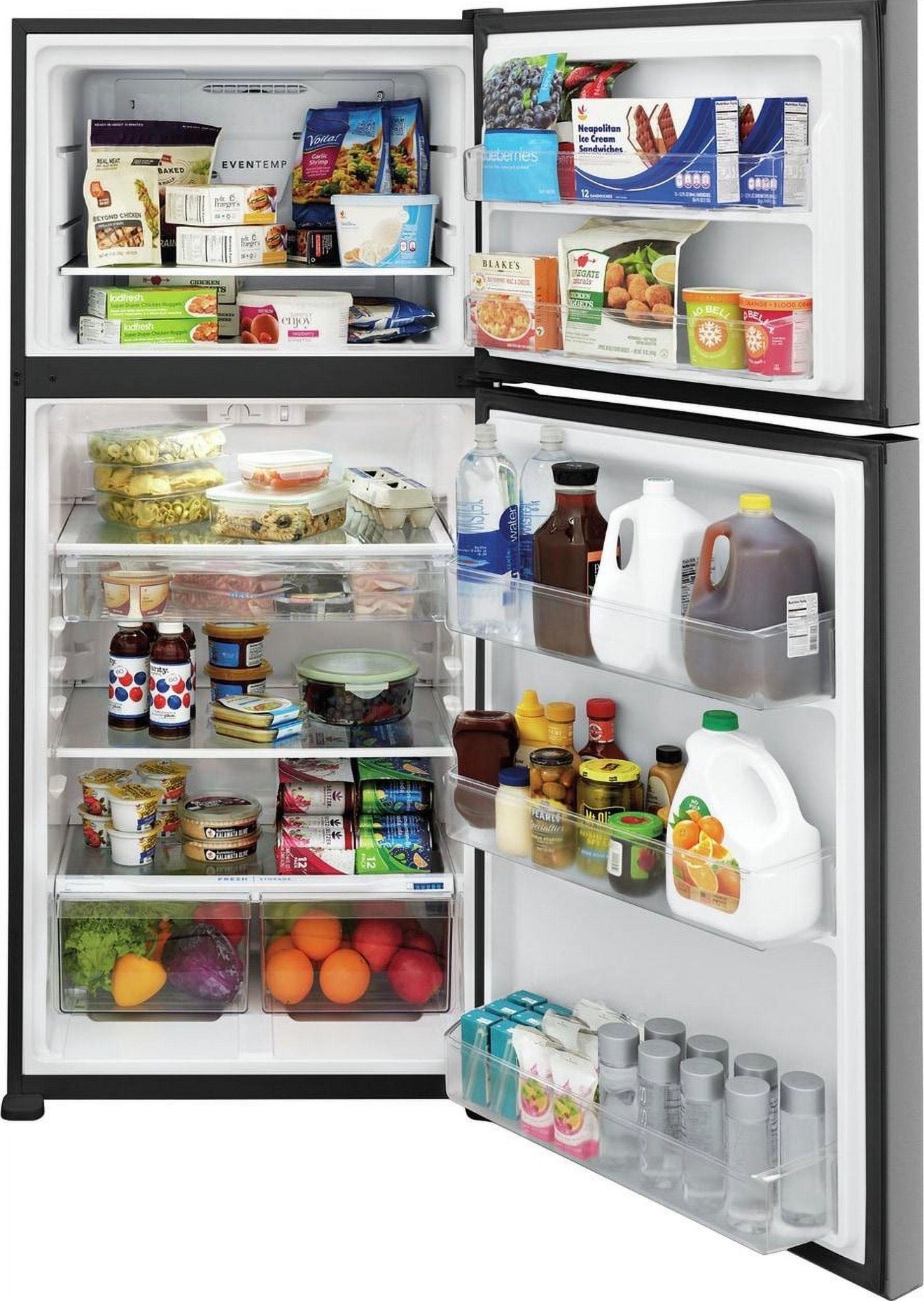 Frigidaire FFHT2045XS3 20 Cu. Ft. Garage Ready Top Freezer Refrigerator – Stainless Steel