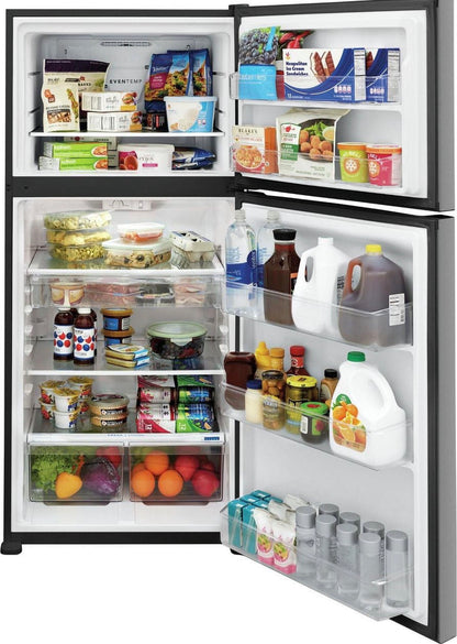 Frigidaire FFHT2045XS3 20 Cu. Ft. Garage Ready Top Freezer Refrigerator – Stainless Steel