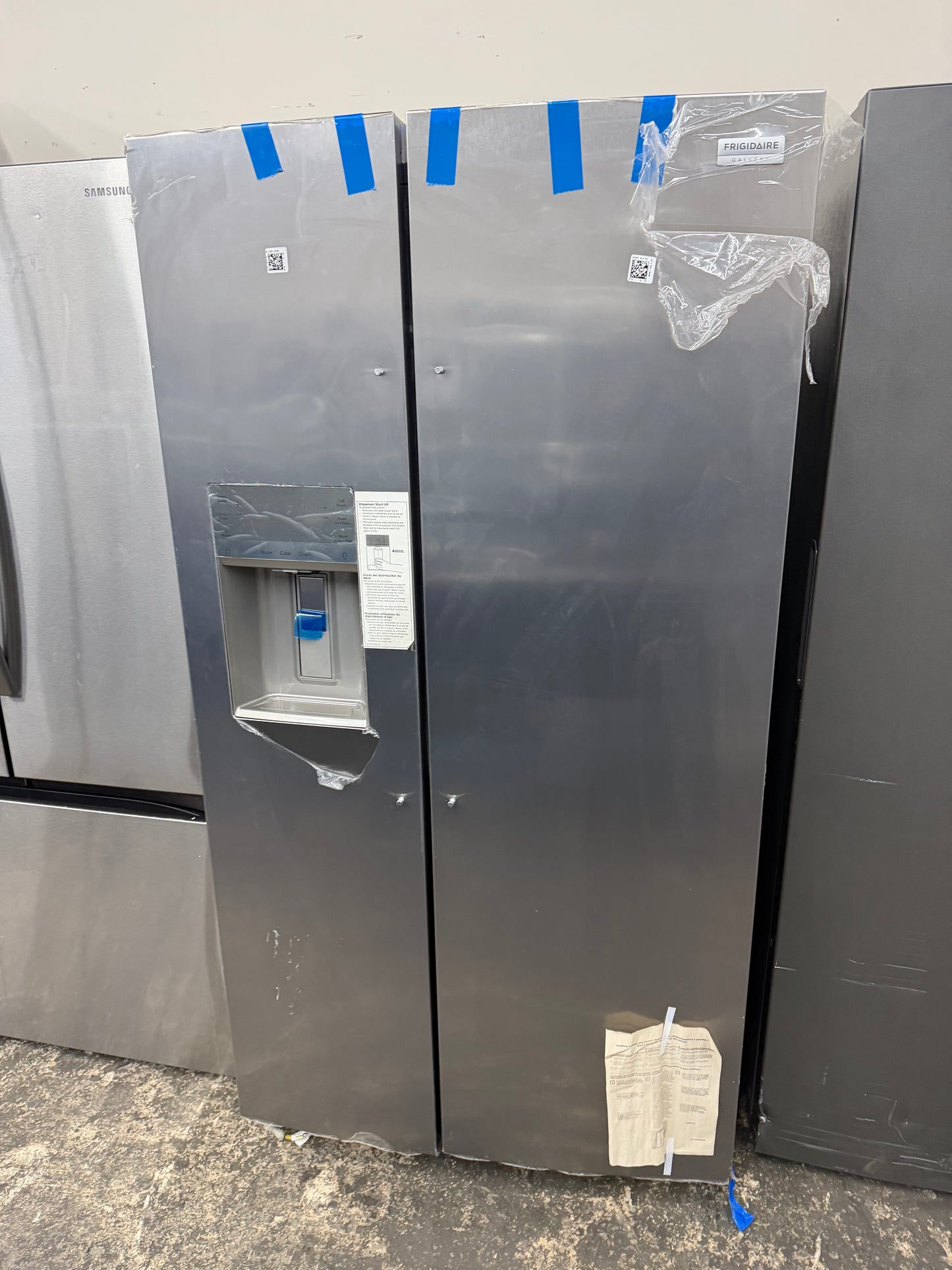 Frigidaire Side by side new 36” full depth