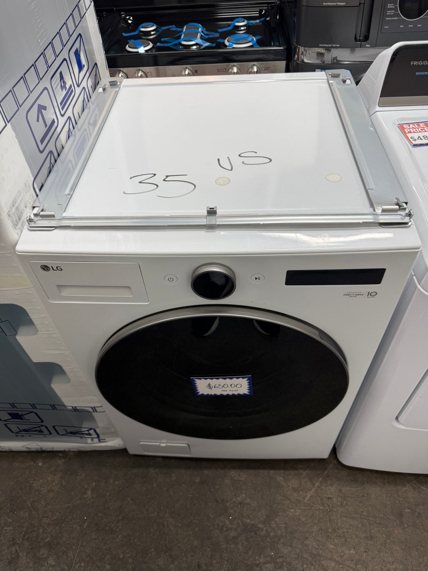 LG WM5500HWA 4.5 Cu. Ft. Smart Front Load Washer