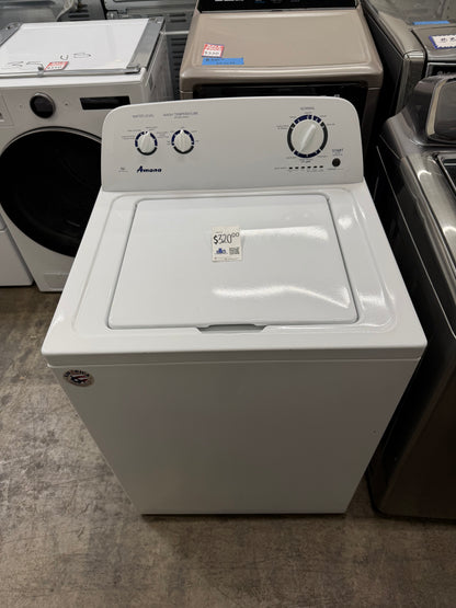 Amana NTW4516FW3 3.5 Cu. Ft. Top Load Washer with Dual Action Agitator – White