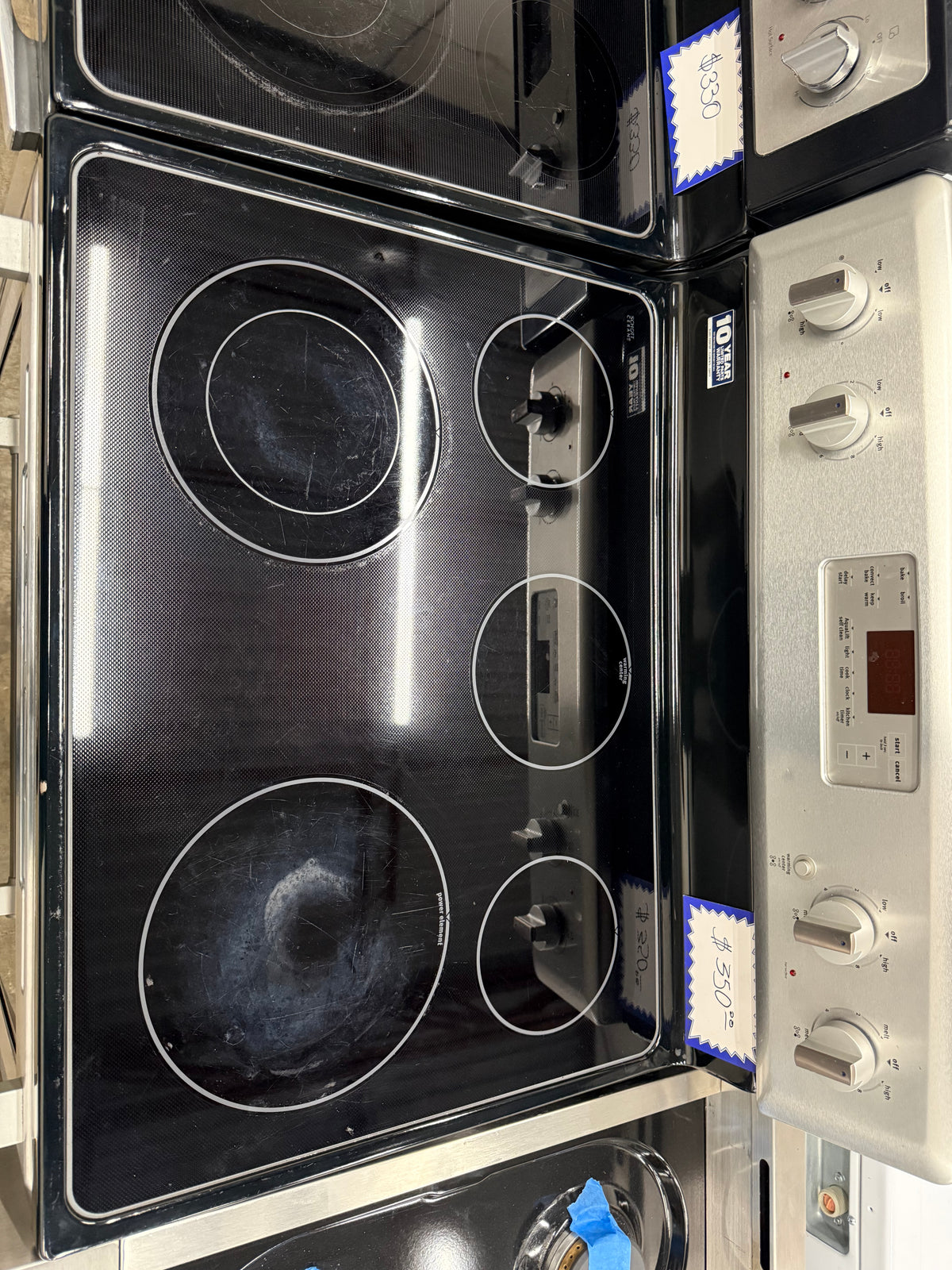 Maytag 30” Stainless Steel Electric Range – 6.2 Cu. Ft. – MER8700DS1
