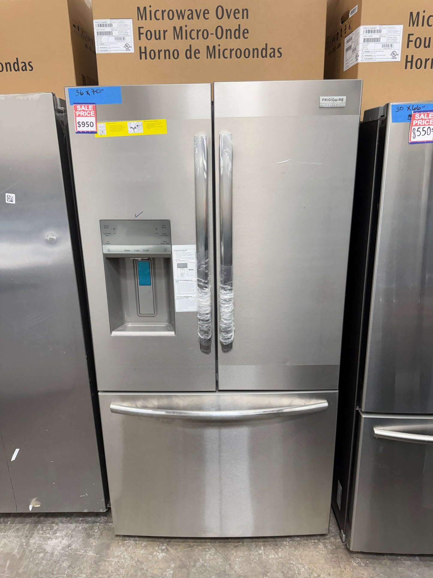 Frigidaire Gallery GRFS2853AFM – 27.8 Cu. Ft. French Door Refrigerator – Smudge-Proof® Stainless Steel