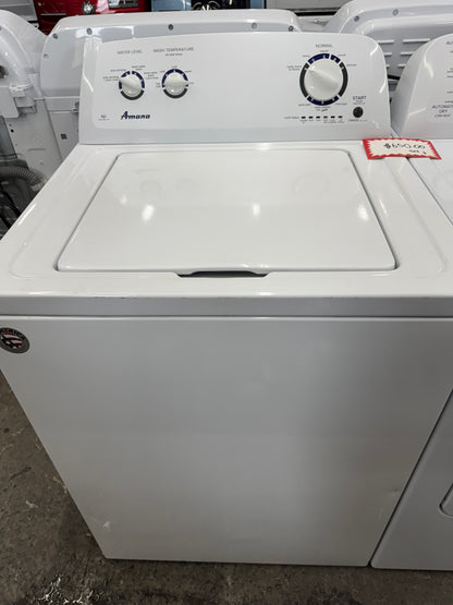 28 Inch Wide 3.5 Cu. Ft. Electric Washer and 29 Inch Wide 6.5 Cu. Ft. Electric Dryer Laundry Pair with Automatic Dryness Control