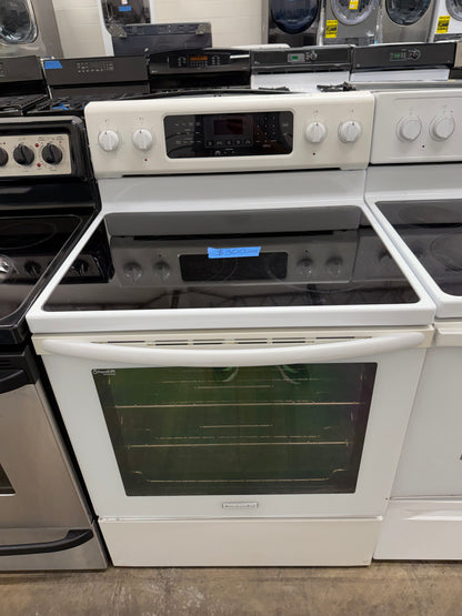 KitchenAid KERS202BWH0 Used 30” Freestanding Electric Convection Range