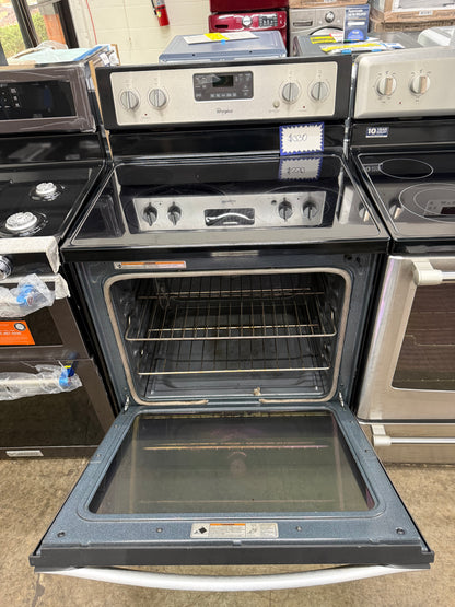 Whirlpool 30” Stainless Steel Electric Range – 6.4 Cu. Ft. – WFE540H0ES0