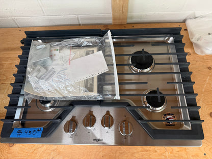 30-inch Gas Cooktop with EZ-2-Lift™ Hinged Cast-Iron Grates