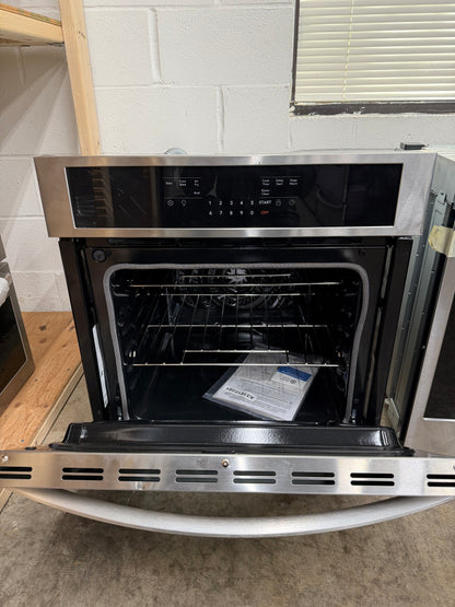 Frigidaire 3.8 Cu. Ft. Electric Single Wall Oven with Air Fry FCWS2730ASA