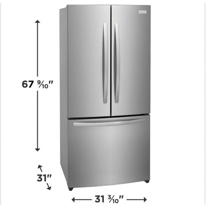 Frigidaire FRFG1723AV 17.6 Cu. Ft. Counter-Depth French Door Refrigerator