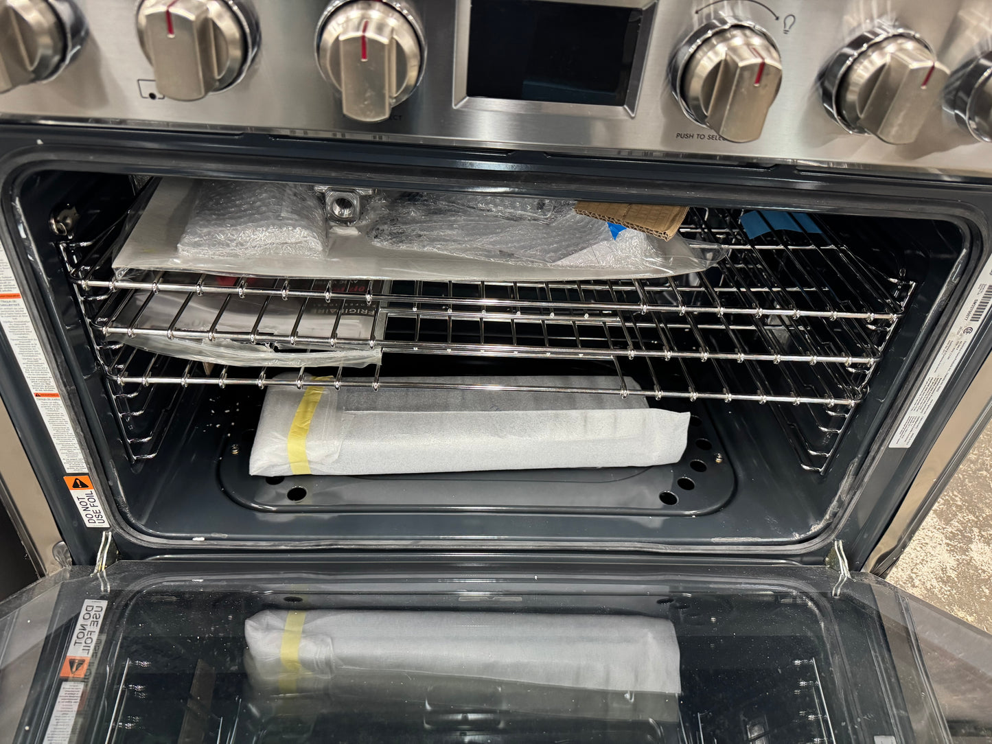 Brand New Frigidaire Professional 36in Slide In Gas Stove