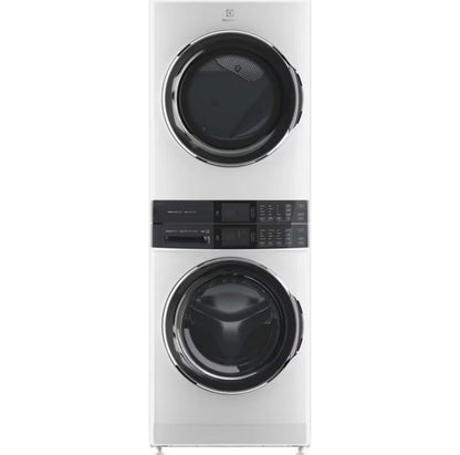 Electrolux ELTE7600AW 4.5 Cu. Ft. Washer & 8.0 Cu. Ft. Electric Dryer Laundry Tower