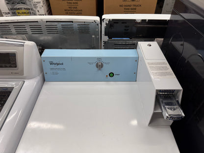 Whirlpool CGM2745FQ 7.4 Cu. Ft. Commercial Coin-Operated Gas Dryer – White