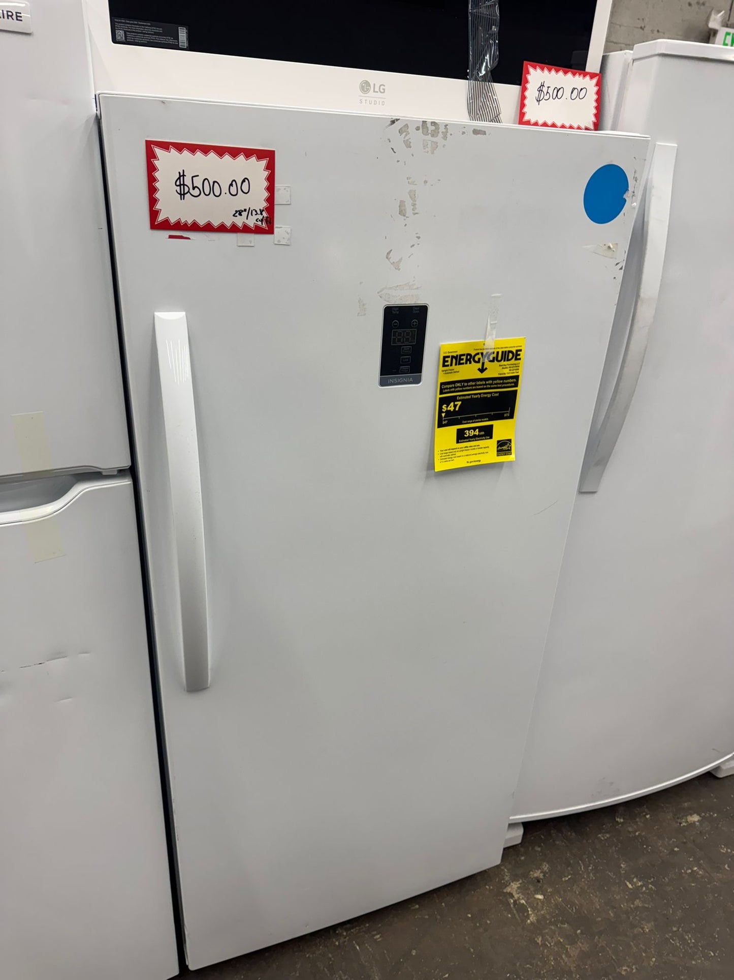 Brand New Insignia 28” Upright Freezer