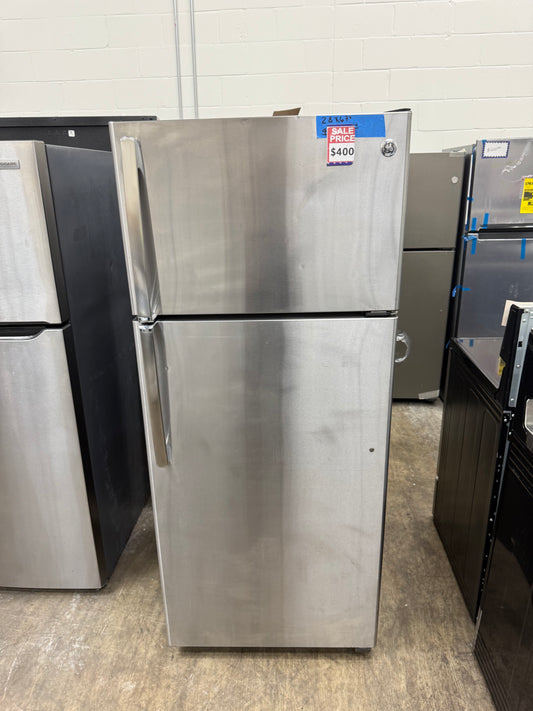 GE GIE18GSHHRSS 17.5 Cu. Ft. Stainless Steel Top-Freezer Refrigerator