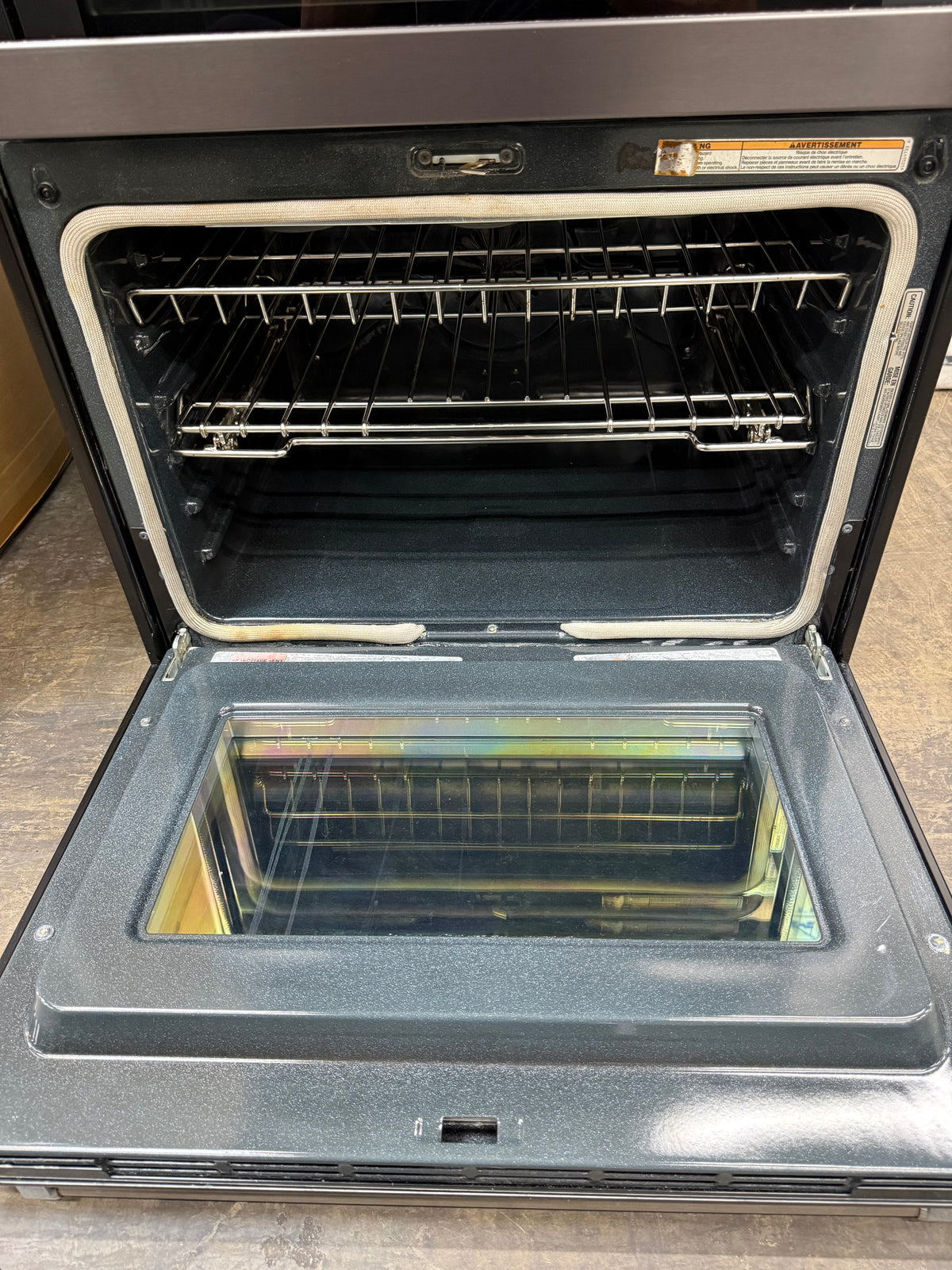 KitchenAid KFED500EBS03 30” Electric Double Oven Range – Black Stainless Steel