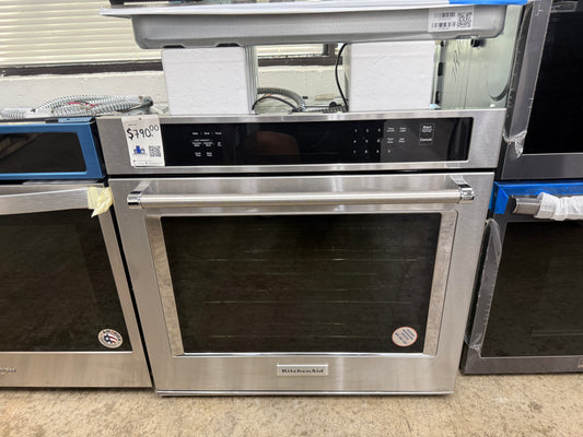 KitchenAid KOES530PSS00 30” Single Electric Wall Oven with Air Fry