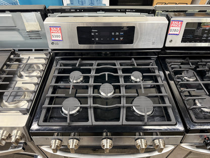 LG LRG3081ST/00 30” 5.4 Cu. Ft. Freestanding Gas Range with EasyClean® – Stainless Steel