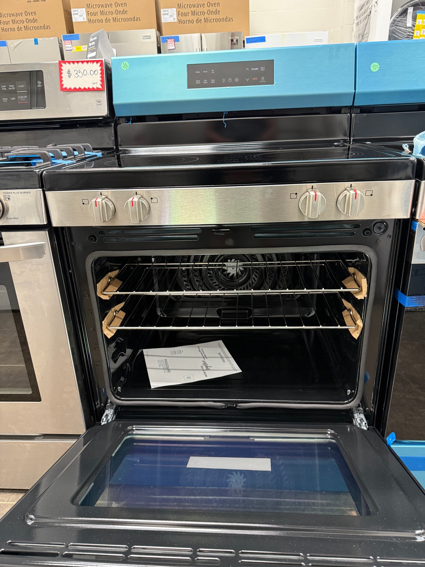 Frigidaire FCRE3083AS 30” Freestanding Electric Range with Air Fry – Stainless Steel