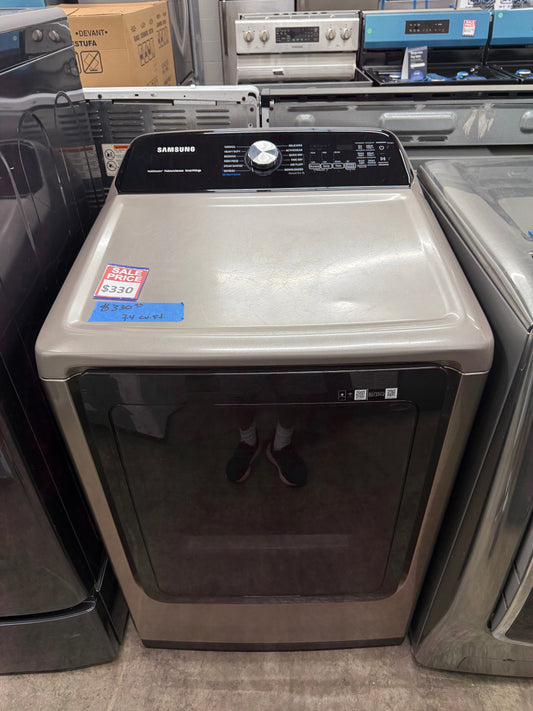 Samsung DVE52A5500C 7.4 Cu. Ft. Smart Electric Dryer with Steam Sanitize+