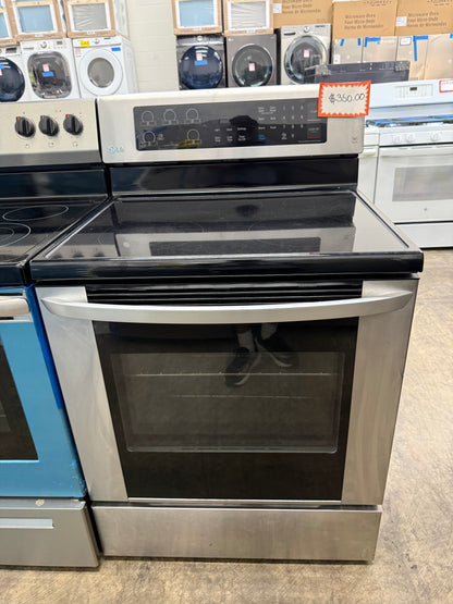 LG LRE3061ST/00 30” 6.3 Cu. Ft. Freestanding Electric Range with Fan Convection – Stainless Steel